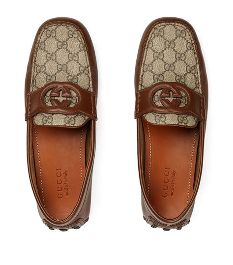 cheap gucci driving shoes|gucci leather driver with web.